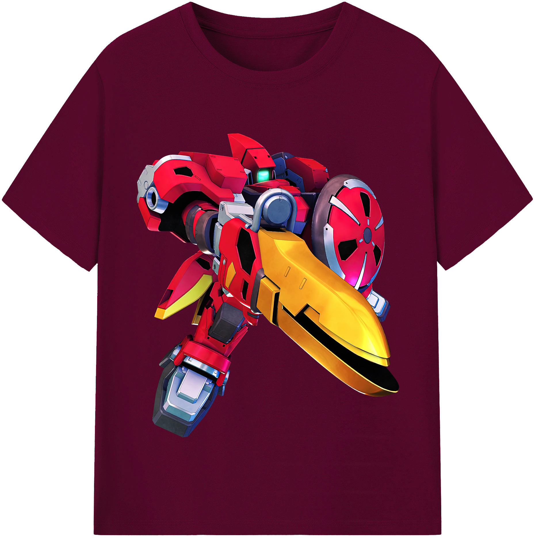 （画像用） 機動戦士ガンダム Mobile Suit Gundam レディースカジュアルプリントTシャツ（綿100％）